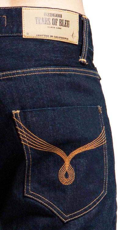 Skinny Slim Fit Jean, USA Denim - LENNON (Rinse Wash)