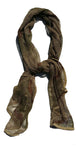 Brown Bark Camouflage Scarf