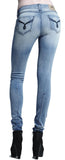 Cecila Skinny Fit Jeans - Skinny Denim Jeans. (As worn by Selena Gomez) - (Galaxy Light Wash)