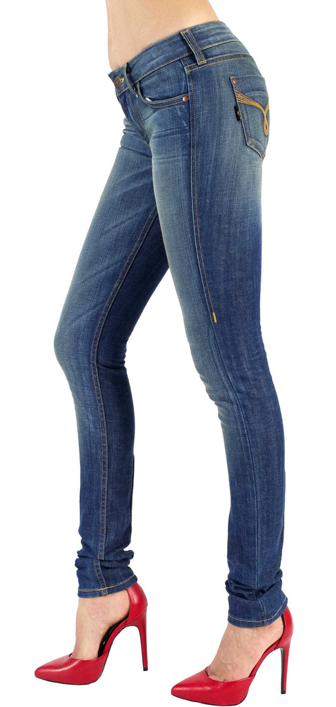 Cecila Skinny Fit Jeans - Skinny Denim Jeans.  (Venus Wash)