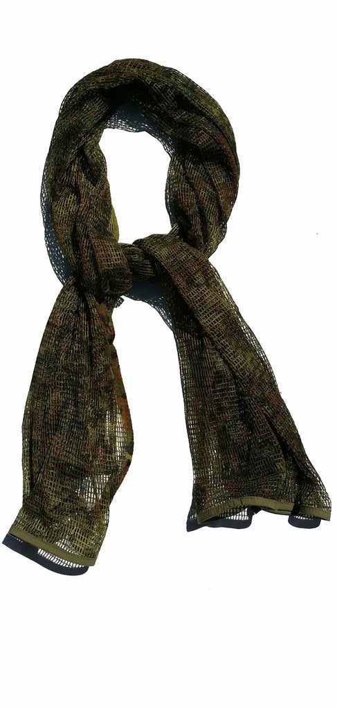 Jungle Green Camouflage Scarf