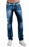 Men's Bleached Skinny Jeans - (Slim skinny Fit)