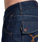 Men's Straight Fit Premium Turn Up Jean's, Miles - RINSE