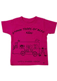 Kid's Tee Shirt - Late For School Again