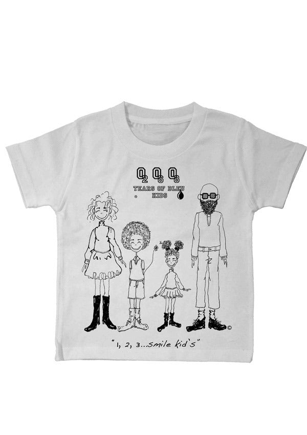 Kid's Tee Shirt - One, Two, Three...Smile