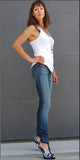 Skinny Jeans, USA Denim - Skinny Denim Jeans, (Venus Wash)